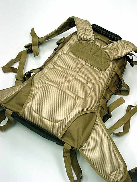 Tactical Molle Patrol Rifle Gear Backpack Coyote Brown  