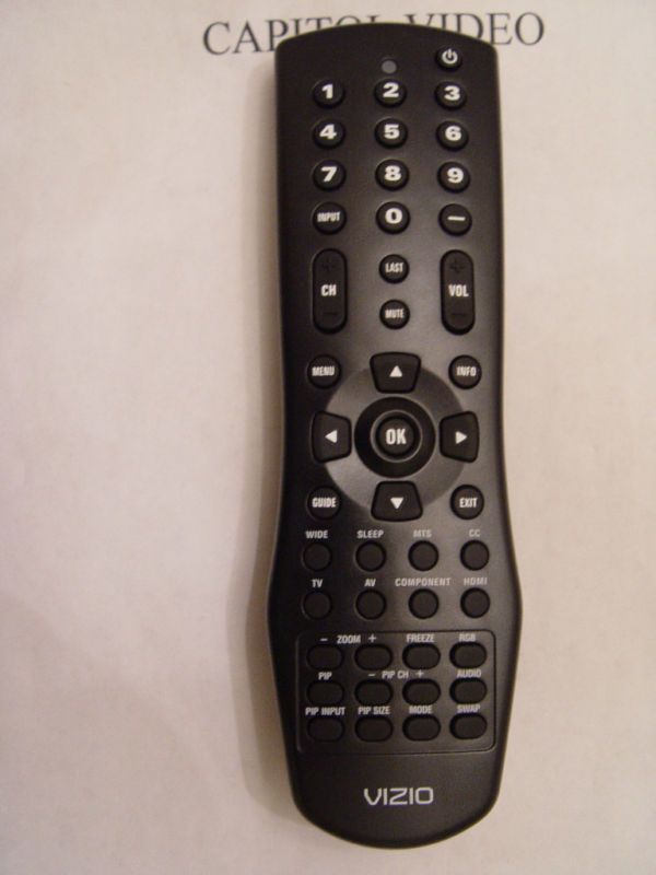 VIZIO 6150BC2 R REMOTE CONTROL PART # 098TRABD1NEVZU  