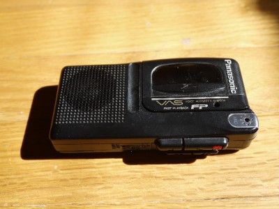 Panasonic Dictaphone Tape Recorder Micro Cassette  