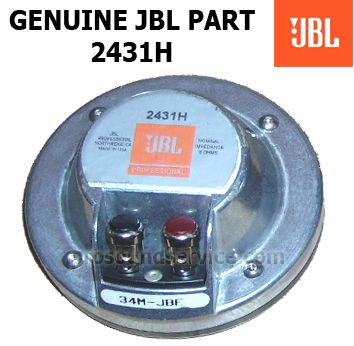 JBL 2431H 1.5 COMPRESSION DRIVER VLA601 PD5200 2431H  