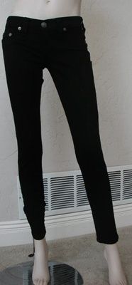 NWT True Religion Casey legging jeans in Super Vixen/Black  