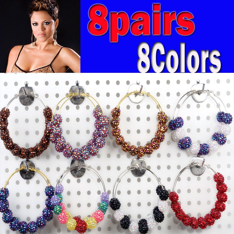 Wholesale jewelry lots basketball wives Poparazzi Rhinestone beads 