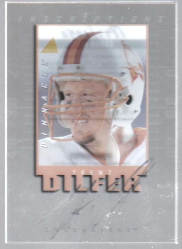 1997 PINNACLE INSCRIPTIONS TRENT DILFER AUTO 1877/1950  