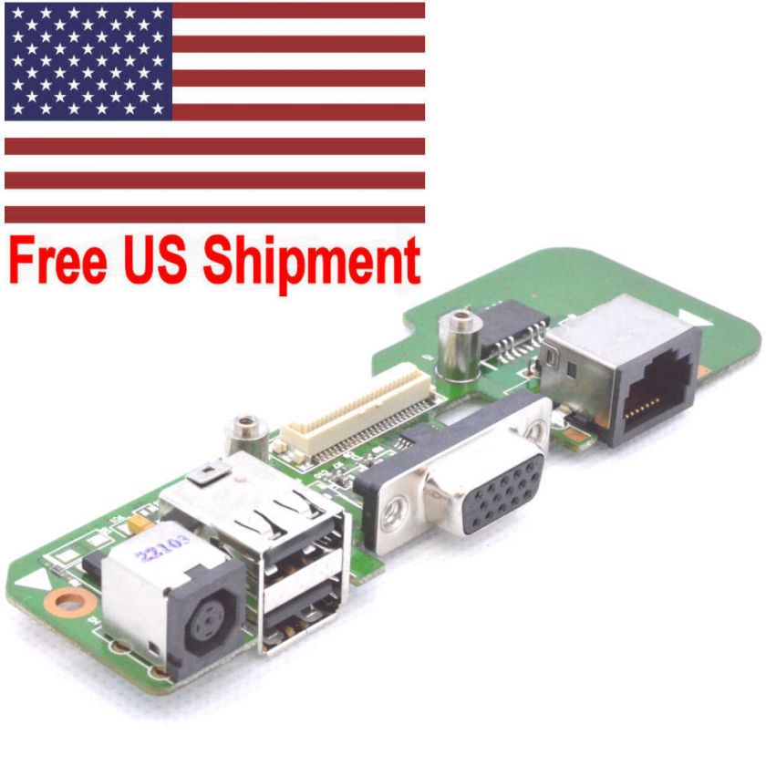 Dell 1545 USB Board DR1 DC Jack VGA Lan 08530 2 48.4AQ03.C21 00829 