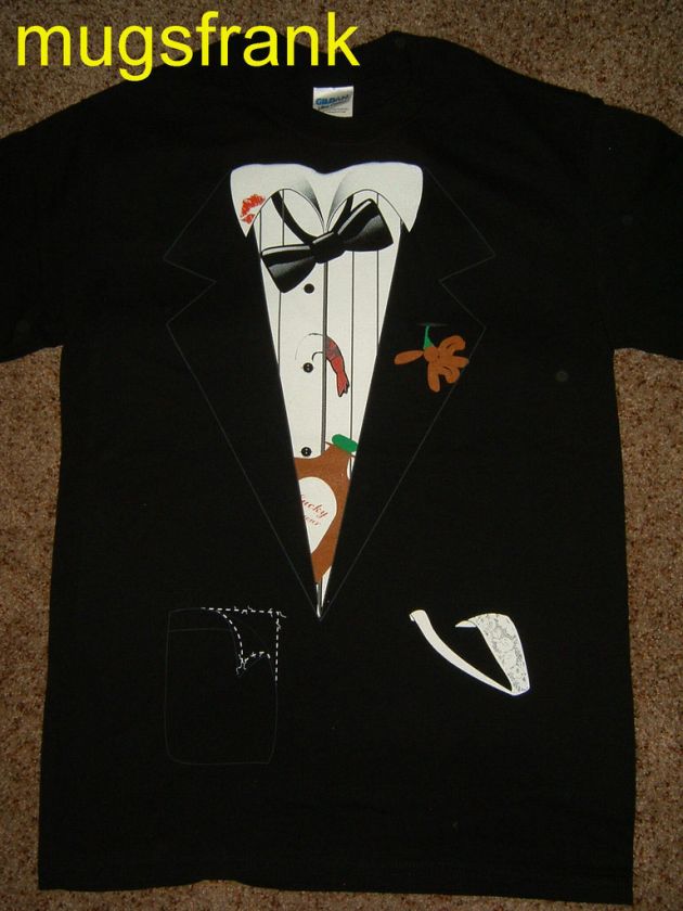 Best Man Black Tuxedo Outfit Costume T Shirt Nwt  