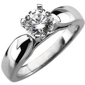 00CT BRILLIANT SIMULATED DIAMOND SOLITAIRE RING 14K  