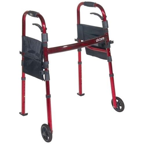 Drive Deluxe Folding Travel Walker  