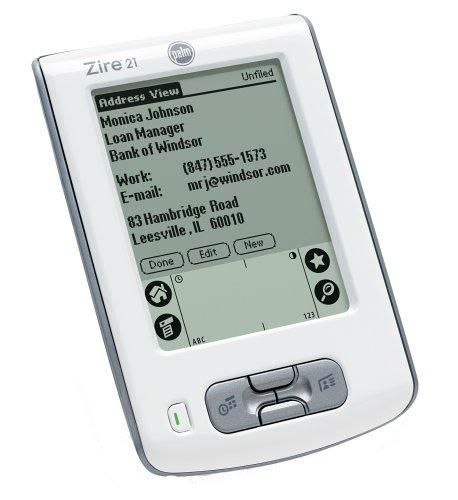 Brand New Palm Zire 21 Handheld PDA OS 8mb WIN / MAC  