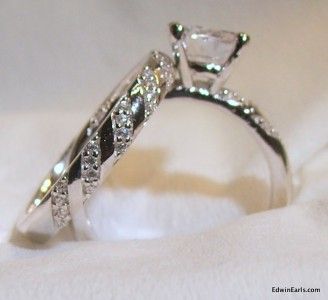 His & Hers Engagement Wedding Ring Set  