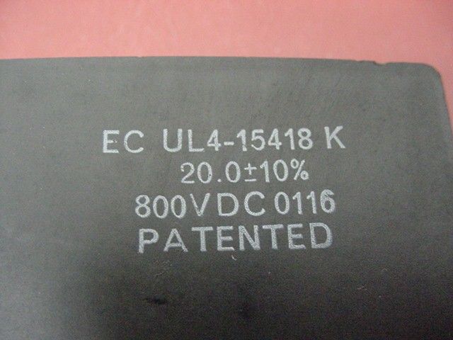 Electronic Concepts 20uF 800VDC IGBT Snubber Capacitor  