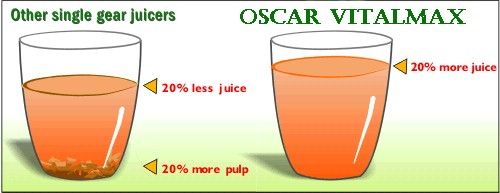 OSCAR VitalMax 900 JUICER   BLACK   SAVE $$ ~HUGE SALE~  