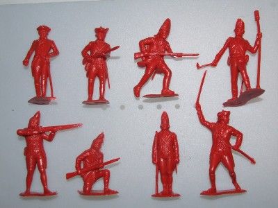 Marx. W.O.W Plastic soldiers REDCOATS  