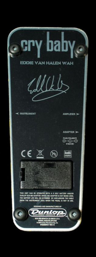 Dunlop EVH Van Halen Signature Wah Guitar Effects Pedal  