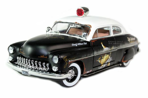 ELITE EDITON 1949 MERCURY COUPE SHERIFF RAT ROD 1/18  