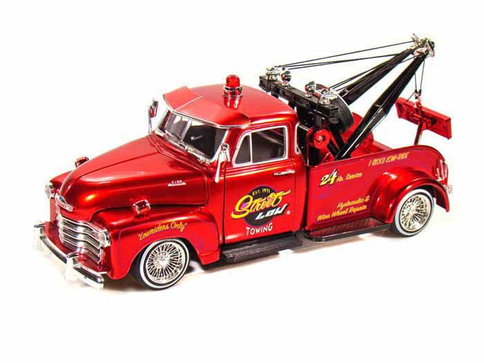 1953 Chevrolet Tow Truck JADA STREET LOW (LOWRIDER) Series 124 Scale 