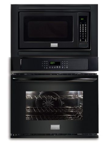 NEW Frigidaire Gallery Black 27 Convection Wall Oven Microwave Combo