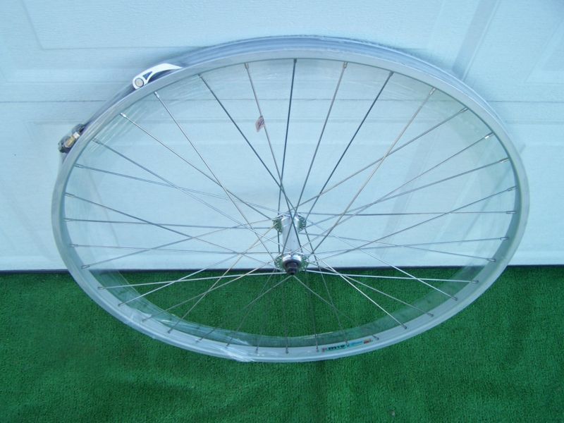 FRONT 27  ALLOY BIKE WHEEL QUIK REL 36 SS SPOKES  