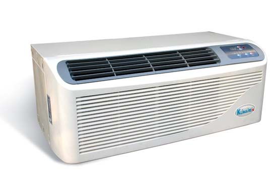 Ton (12,000 Btu/h) low wall PTAC air conditioner with 11.500 Btu 