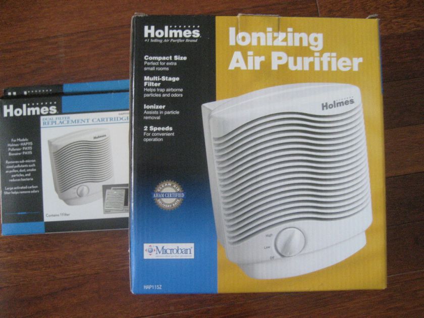 Holmes Ionizing Air Purifier HAP115Z plus 1 Dual Filter Replacement 