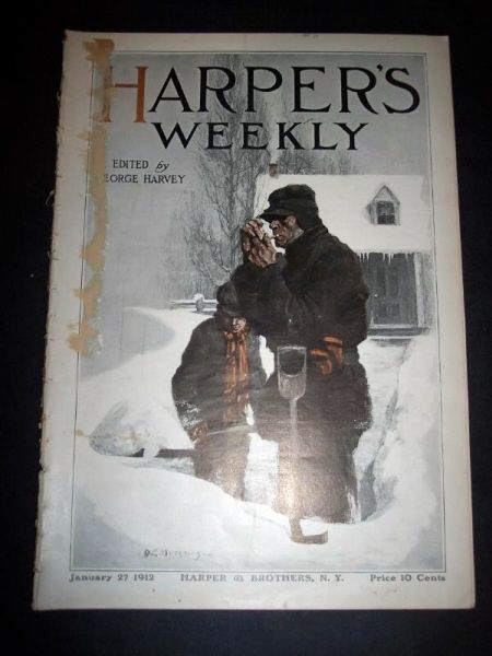 Harpers Weekly   January 27, 1912 IDAHO COLOMBIA ARAB  