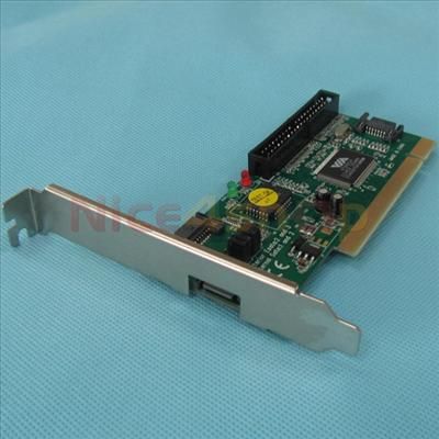 SATA + 1 IDE 40P RAID to PCI I/O PC Card Adapter Promise PDC 20376 