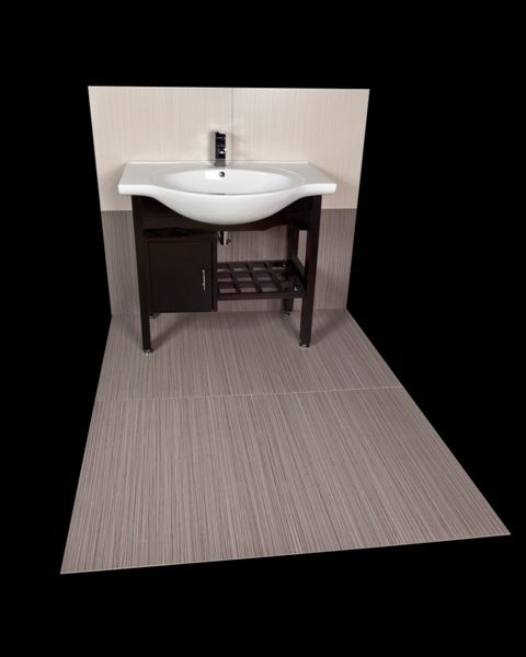   Floor Tile Mate Finish Bamboo 24x24 Rectified Contemporary Flooring