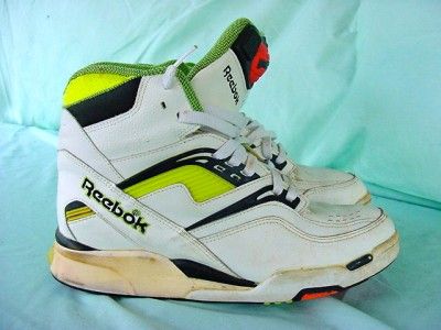 RARE VTG REEBOK BASKETBALL PUMP ENERGY RETURN SYSTEM HIGH TOP SIZE US 