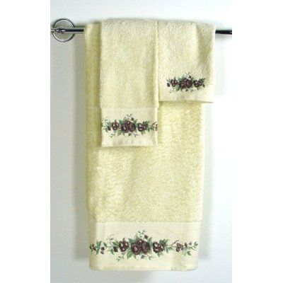 CROSCILL CHAPEL HILL BELLA 4 PC. TOWEL SET   NEW 1ST  