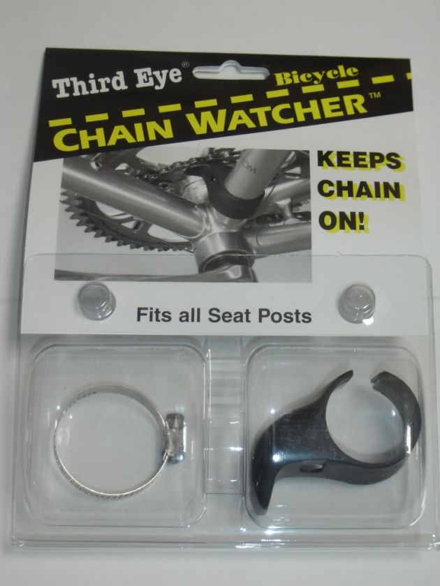 THIRD EYE CHAIN WATCHER GUARD BLACK BIKE BICYCLE NEW 730366010008 