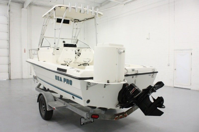   BOAT 2002 SEA PRO 190WA CENTER CONSOLE CABIN FISHING BOAT  