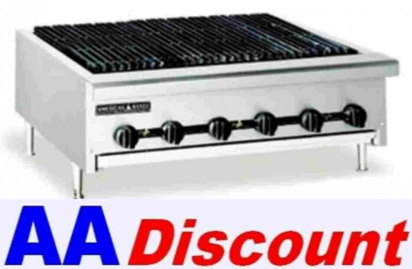 NEW AMERICAN RANGE 30 GAS INFRA RED RADIANT CHAR BROILER 75,000 BTUs 