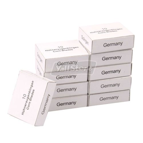 100 Pcs Blades For Foot Rasp Callus Skin Remover Shaver  