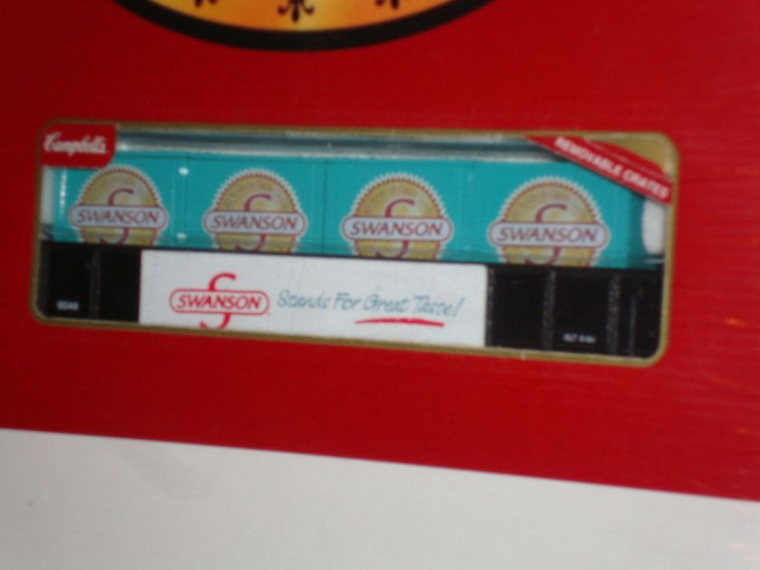 Line #1422 O Gauge Campbells Soup Electric Train Set  