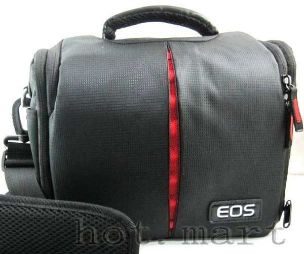 Camera Case Bag for Canon DSLR Rebel T3i XSi T1i T2i EOS 1100D 1000D 