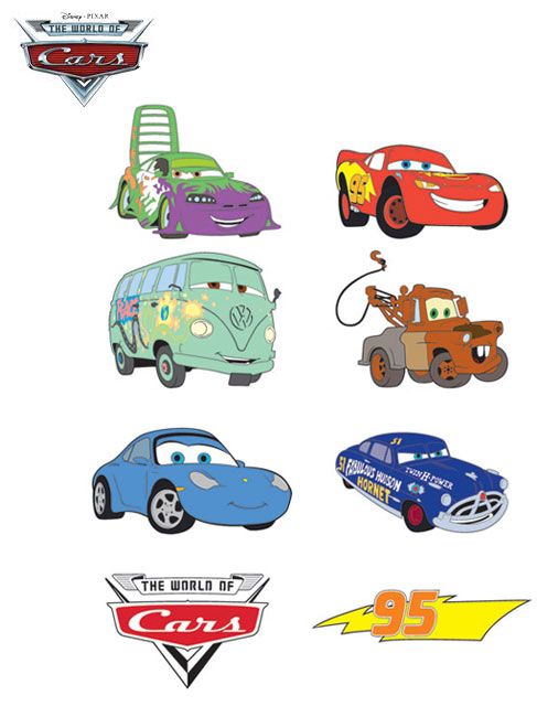 CARS New Cricut Expression Machine Disney Cartridge  