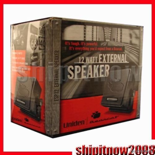   Bearcat External CB Speaker 12 Watt for Uniden CB Radios 10 Cord