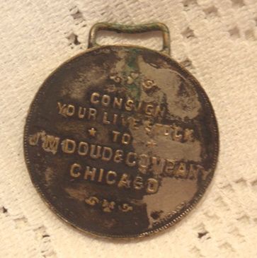   doud company chicago watch fob this is most likely from the