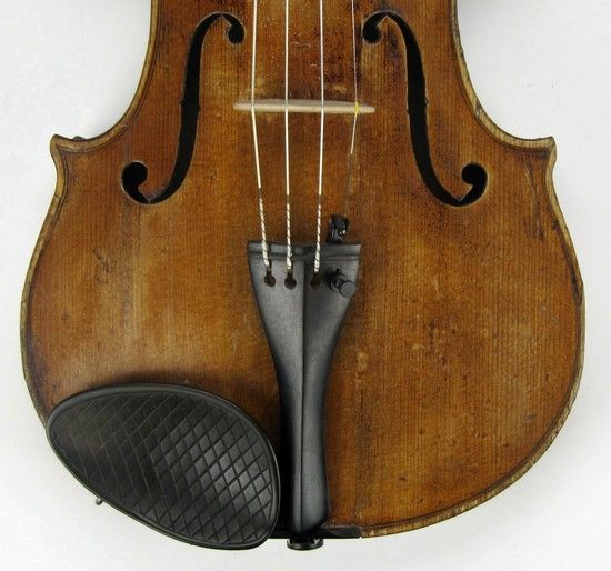 Rare Old 19th Century German Violin unlabeled c 1840 Rich Mellow Sound 