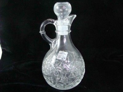 NEW PRINCESS HOUSE FANTASIA PATTERN CRYSTAL CRUET FROM #554  