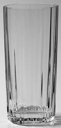 Dansk Crystal OVAL FACETTE Highball Glass 5948814  