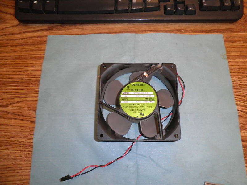 NMB Boxer Model 4715ML 05W B20 Fan, 24V DC. Tested 