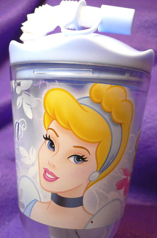 CINDERELLA TUMBLER~Sippy Cup~Snowglobe~NWT~  