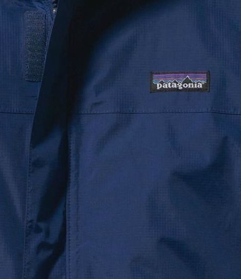 PATAGONIA TORRENTSHELL RAIN JACKET CHB BLUE WATERPROOF DWR AUTHENTIC 