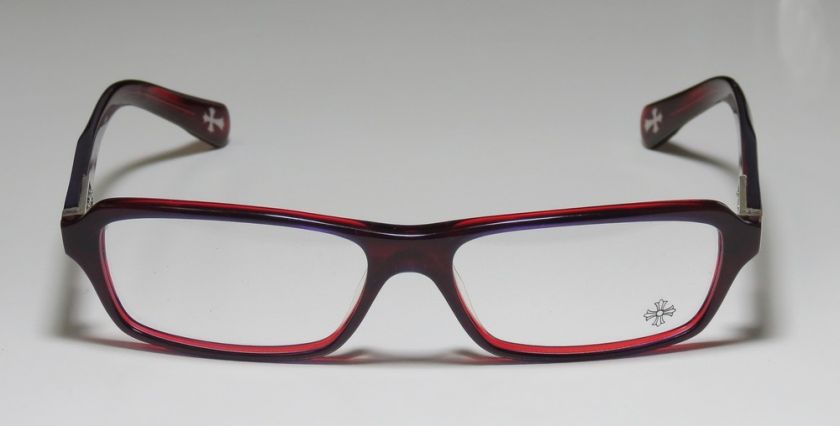   PACKAGE 54 15 141 RED/STERLING SILVER EYEGLASSES/GLASSES/FRAME  