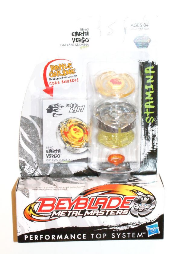 Beyblade Metal Masters EARTH VIRGO GB145BS Stamina NEW  