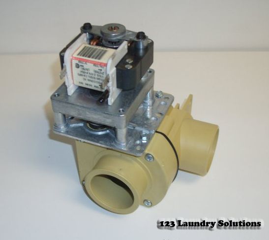 Ipso Front Load Washer 90 degree 2  Drain Valve 220v P/N 209/00256/00 