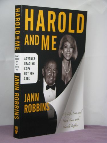 1st, signed, Harold and Me by Jann Robbins (2008) ARC  