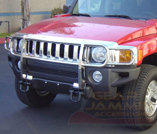 Brand New Hummer H3 Chrome Finish Grill Guard  