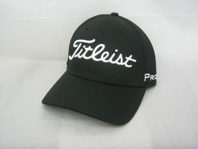 NEW TITLEIST SPORT MESH BLACK GOLF HAT MEDIUM / LARGE 084984369780 