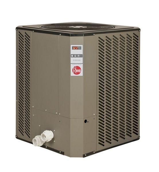 Raypak 95K Btu Titanium Digital M5350ti E Heat Pump  